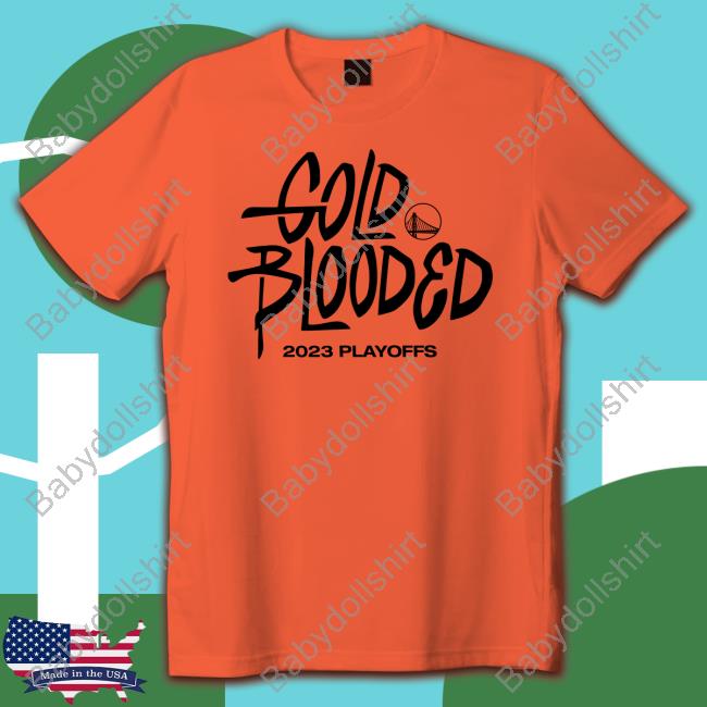 Gold Blooded 2023 Playoffs T-Shirt