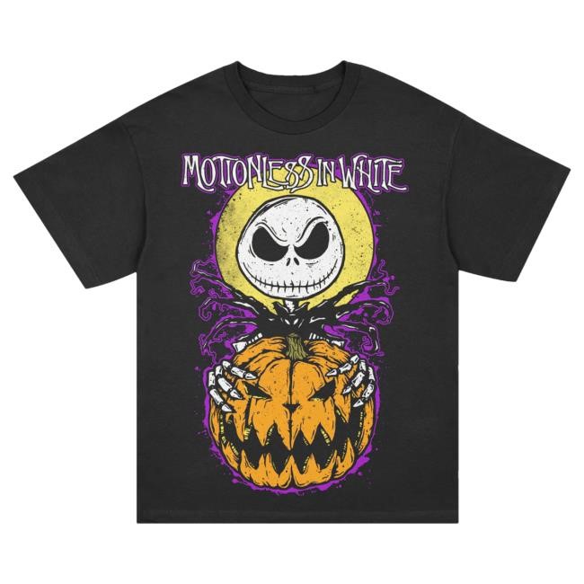 Official Motionless In White Merch Store Jack Tshirt (Black)