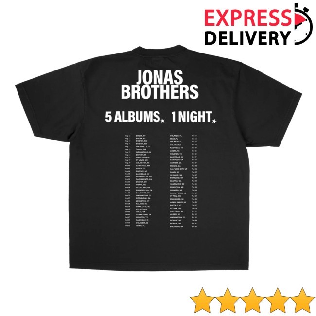 Blackandwhite New Shirt Jonas Brothers Merch Shop
