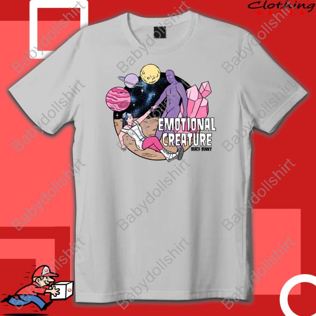Official Beach Bunny Emotional Creature Release Creature Sweatshirts