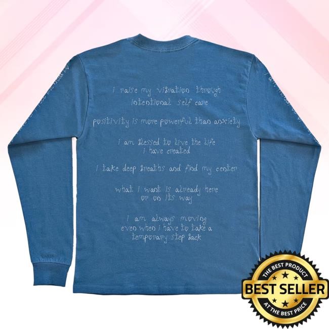 Official Becky G Merch Store Becky G Affirmations Long Sleeve Tees BeckyG