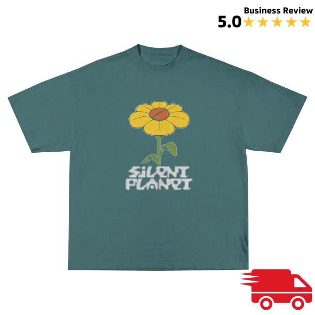 Official Silent Planet Merch Visible Unseen T-Shirts - Blue Spruce