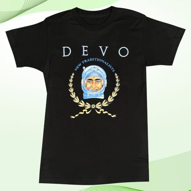 Official Hello Merch Devo New Traditionalists Crew Popover Shirt HelloMerch