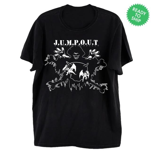 Official Osamason Merch Store Jump Out Black Shirt