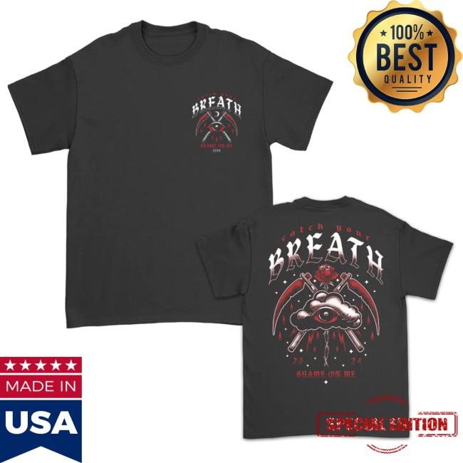 Official Kings Road Merch Store Catch Your Breath Eye Sickle Shirts (Black)