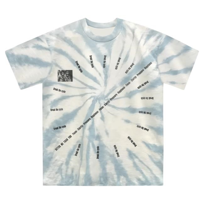 Big Sean Official Merch Store Gearsbreak The Cycle Tie Dye T Shirt Big Sean Clothing Shop Bigseanshop