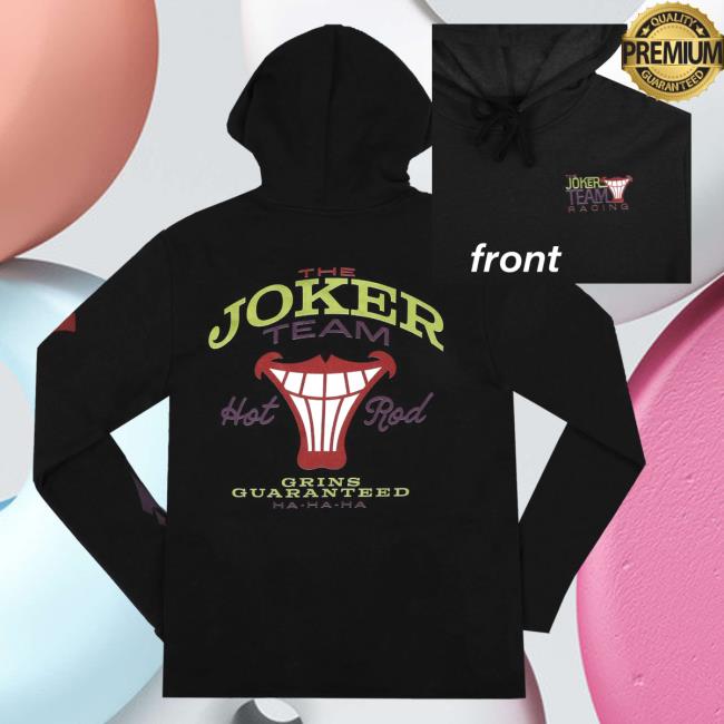 Official Heroes And Villains Clothing Store Merch The Joker Team Racing Sweater HeroesandVillains