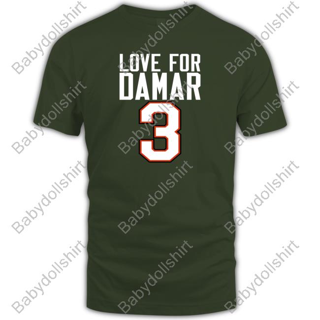 Love For Damar 3 Shirts