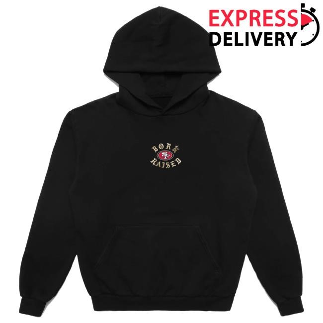 Born X Raised + 49Ers Chrome Rocker New Hoodie