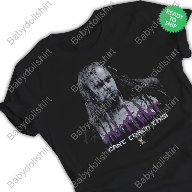 WWF 1998 Undertaker Can’t Torch This Tee Black