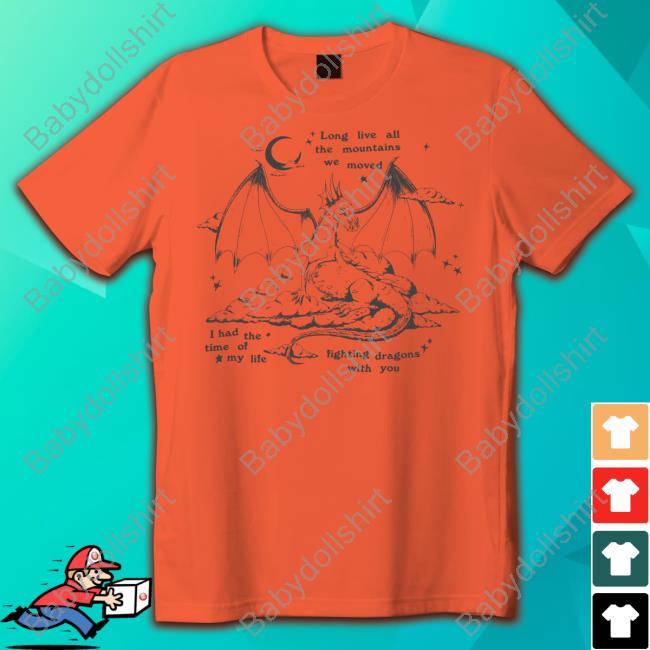 Official Fighting Dragons With You Long Sleeve Tee