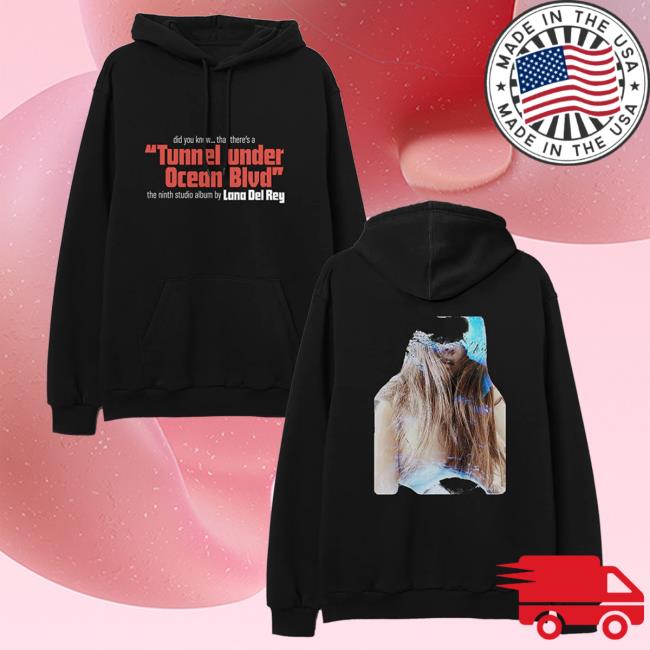 Official Lana Del Rey Merch Store Under Ocean Blvd Crewneck Sweatshirt In Black Lana Del Rey Clothing Apparel Shop LanaDelRey