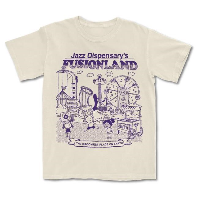 Craft Recordings Jazz Dispensary Fusionland Top Shirt (Ivory)