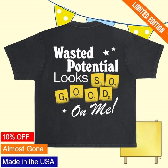 Official The Band Camino Merch Wasted Potential Tee