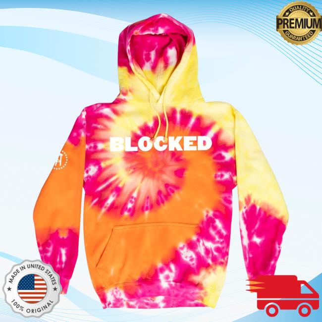 Official Call Her Daddy Apparel Clothing Store Shop CHD Merch Blocked Tie Dye Pullover Hoodie CallHerDaddy Tie-Dye