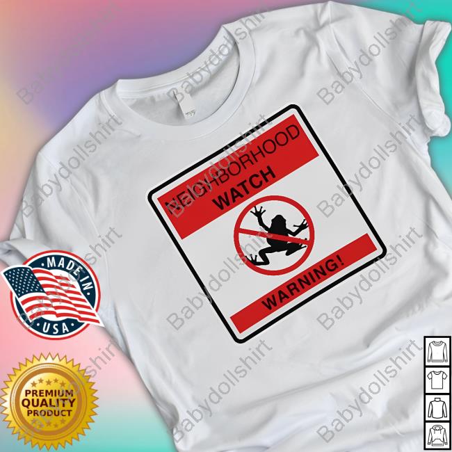 Official Swell Entertainment Merch Frog Neighborhood Watch Hoodie