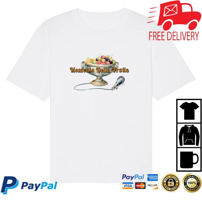 Official Benjamin Ingrosso Merch Momento Della Frutta Crewneck Sweatshirt