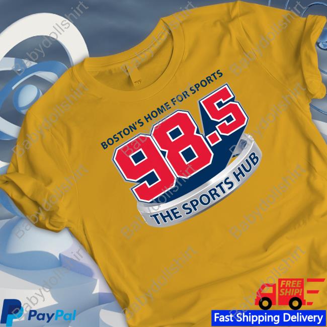 Boston's Home For Sports 98.5 The Sports Hub Tee Shirt
