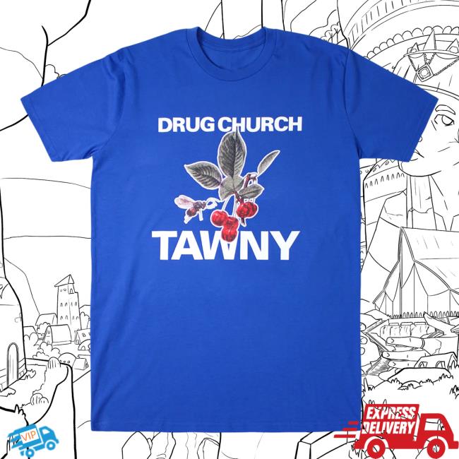 Official Drug Church Merch Cherry T Shirt