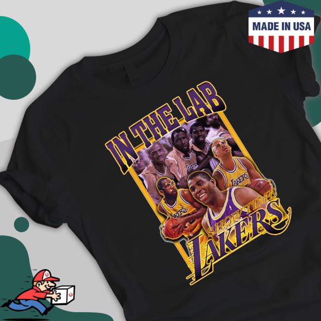 lakers in the lab The Legends Tee - Showtime Lakers Shirts