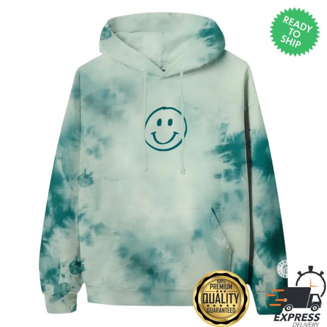 Theo Von Merch Be Good To Yourself Aqua Dye Hoodie