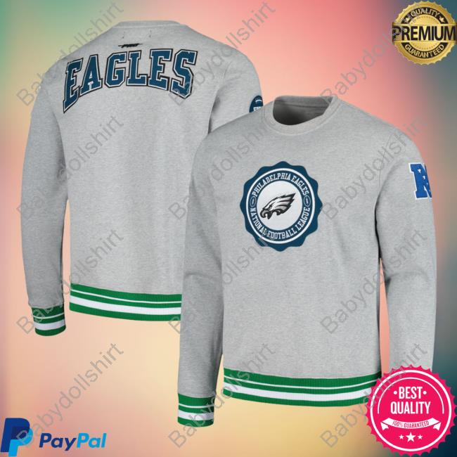 Official PhiladelphiaEagles Clothing Merch Store Shop New Era Kelly Green Philadelphia Eagles Big & Tall Throwback Colorblock Hoodie