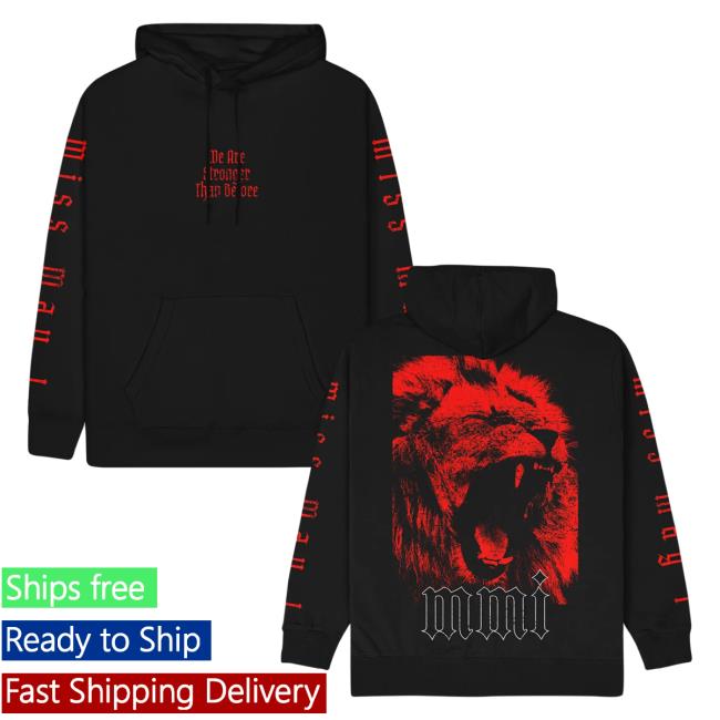 Official Merch Now Now Miss May I Red Lion Sweaters MerchNow
