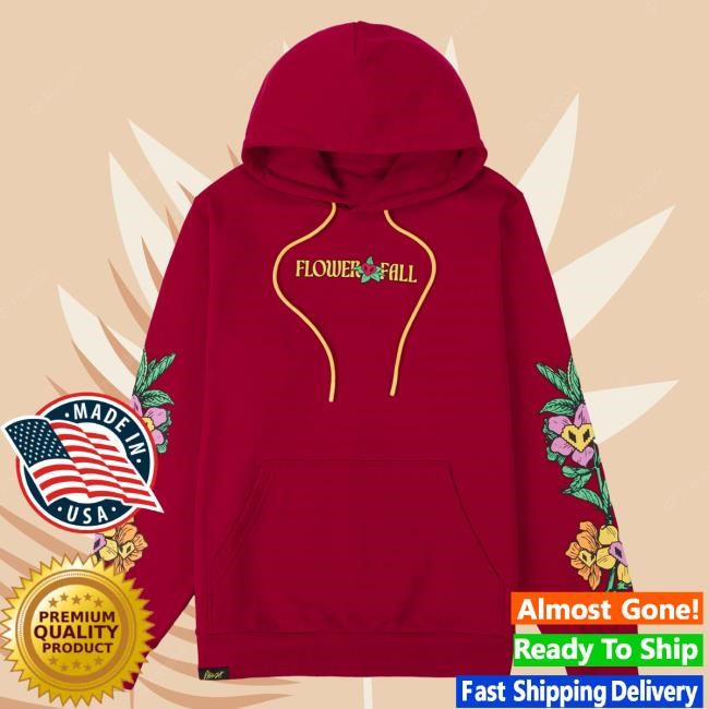 Ph1lza Hardcore Build Flowerfall Hoodie Ph1lza Merch