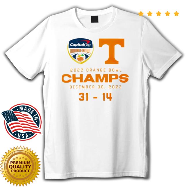 Tennessee Vols Orange Bowl Champs 2022 Classic Shirt