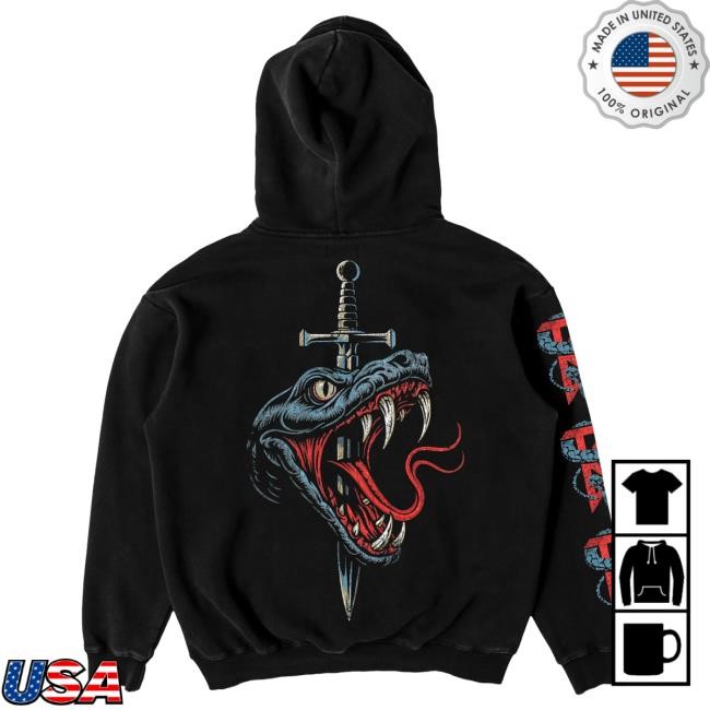 Official Beartooth Merch Beartooth Band Serpent Hoodies