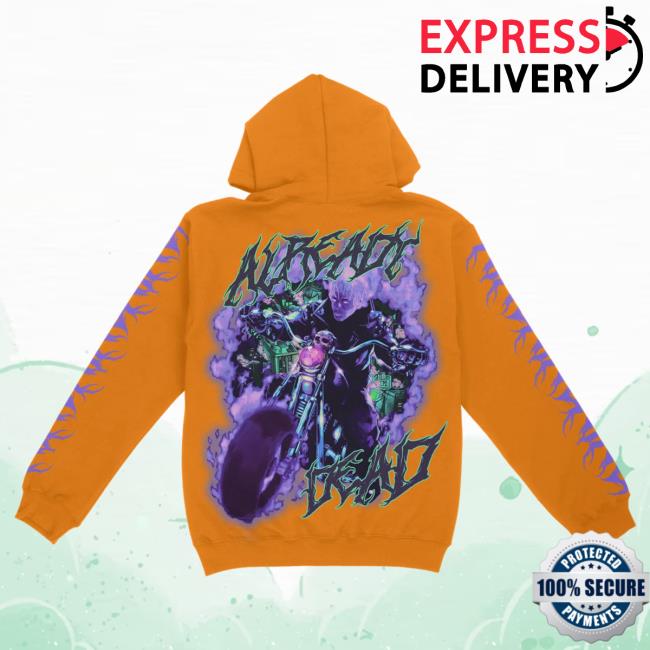 Official 999 Club Juice Wrld Merch Store Already Dead Hoodies Orange 999Club Clothing JuiceWrld