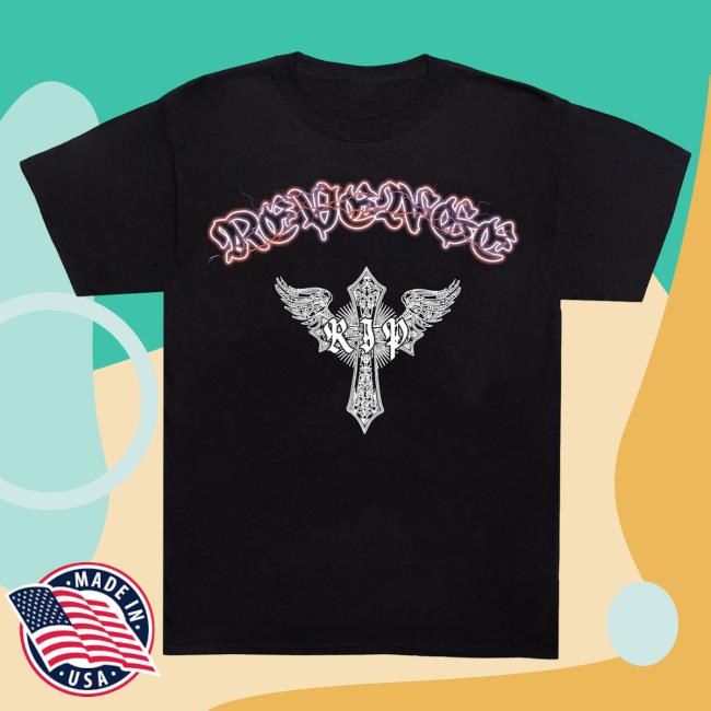 Official Revenge XXXTentacion Apparel Clothing Store Shop Revenge Skeleton Angel Tee Shirt XXX Tentacion Merch