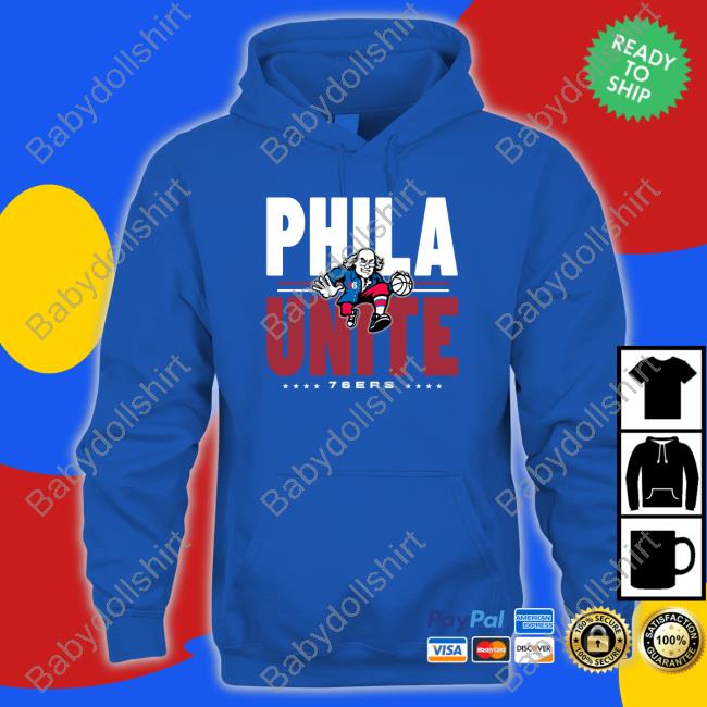 Official Nba Fanatics Philadelphia Unite 76ers Announcer Tee