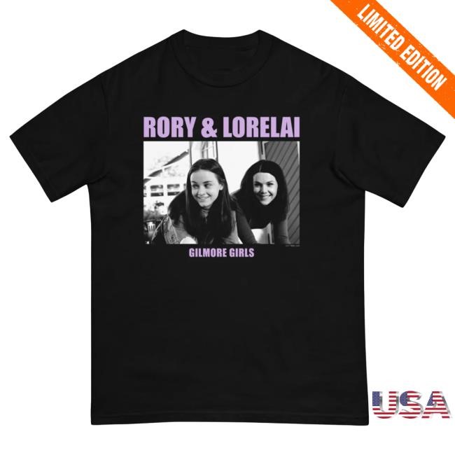 Official Gilmore Girls Rory & Lorelai Comfort Colors New Shirt
