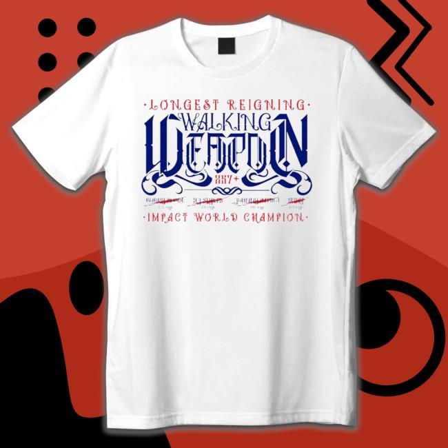 Josh Alexander Longest Reigning Tee Shirt