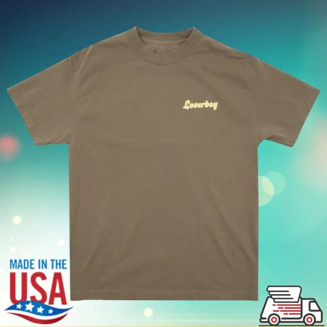 Official Loverboy Merch Store Drink Loverboy Disco Cowboy Hot Shirt - Brown