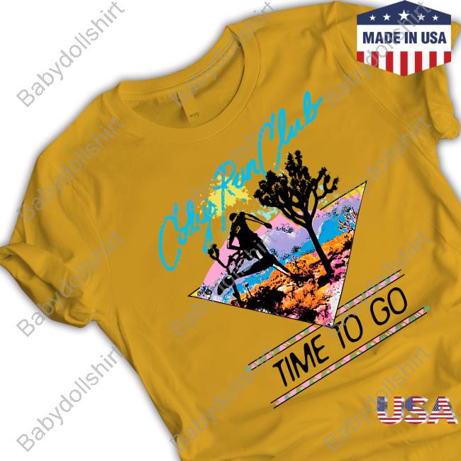 Official Cody's Run Club Merch Time To Go Tee