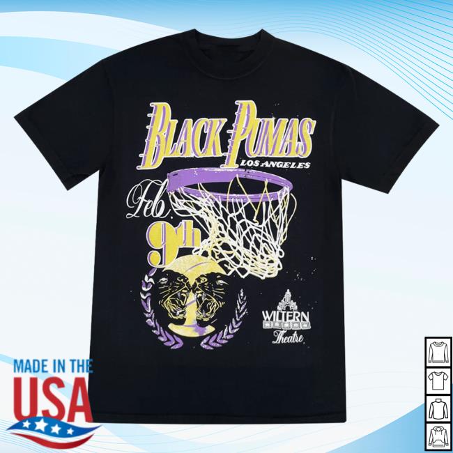 Official Hello Merch Black Pumas Los Angeles Live 2024 Shirt 2024 HelloMerch