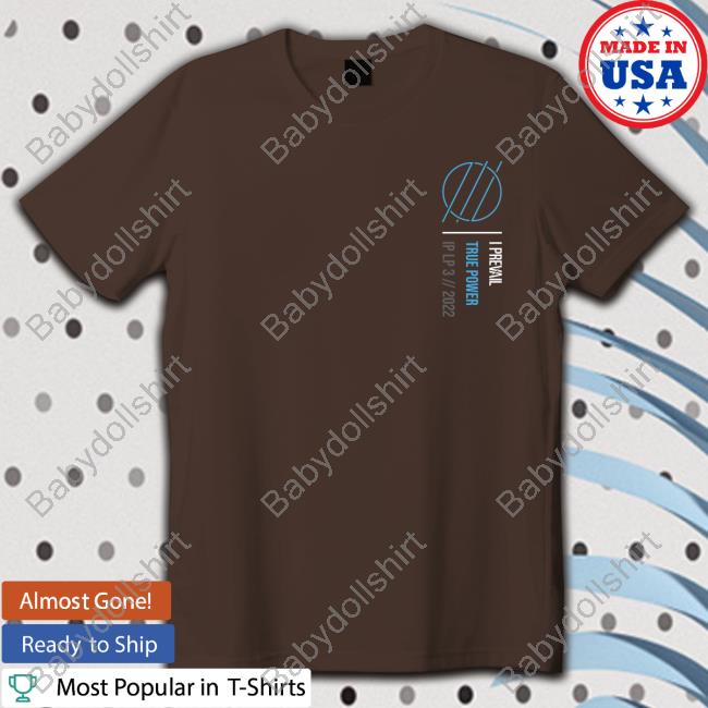 I Prevail Band True Power Track List Shirts