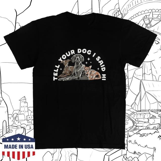 Official We Rate Dogs Merch 3 Dog TYDISH - Black Shirt WeRateDogs