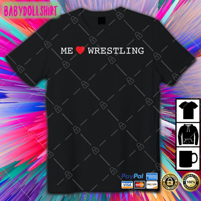 Me Love Wrestling Hoodie