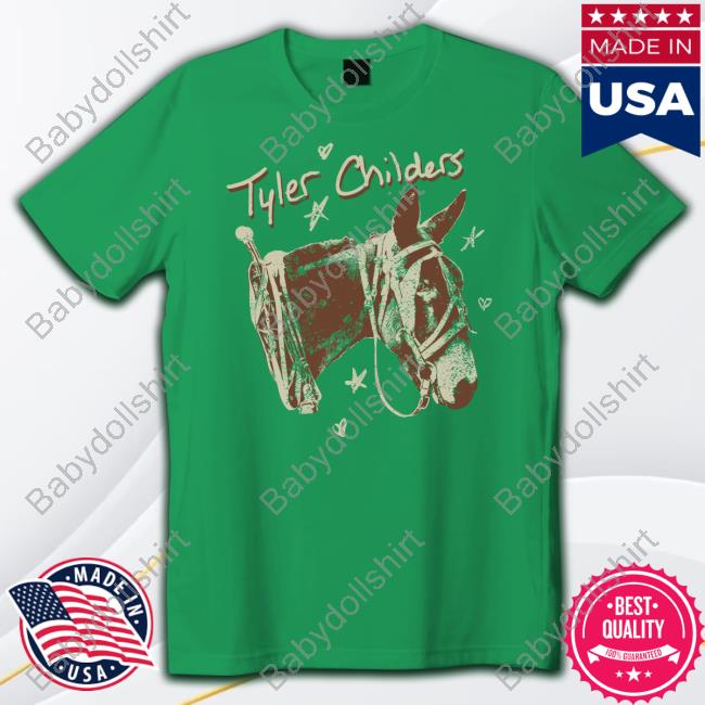 Official Tyler Childers Merch Green Mule T-Shirt