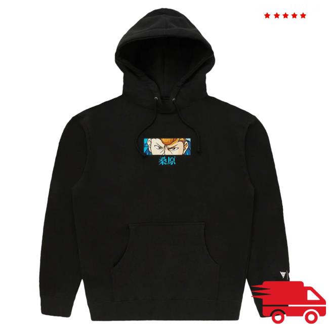 Official Hypland Clothing Merch Store Hypland Yyh Kuwabara Eyes Sweaters (Black)