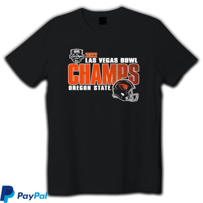 Oregon State Beavers 2022 Las Vegas Bowl Champs Oregon State Sweatshirt