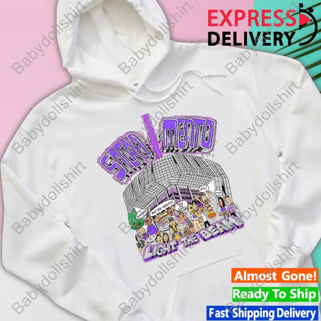 Official Midtownsac Merch Store Sacra Mento Light The Beam Hoodie