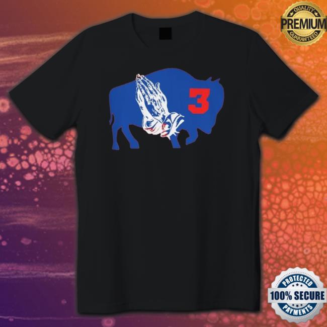 Pray For Damar Hamlin 3 Bills Mafia tee shirt