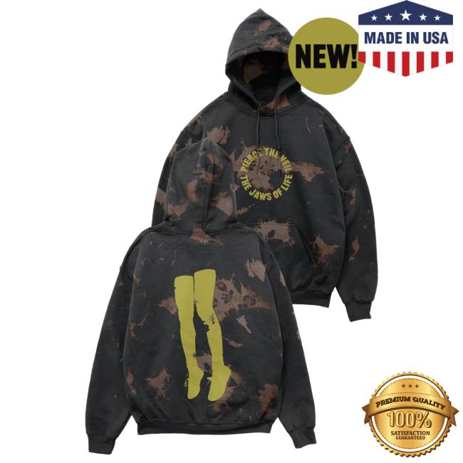 Official Pierce The Veil Merch Circle Jaws Tie Dye Long Sleeve Shirt