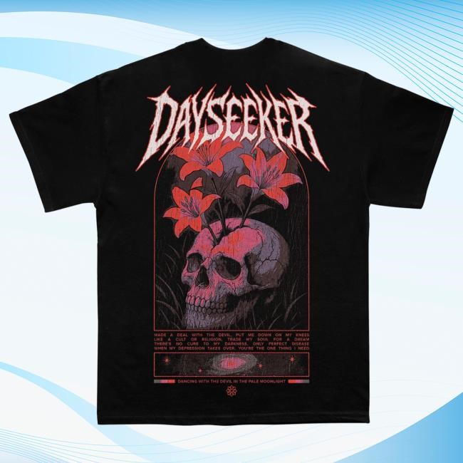 Dayseeker Creature Metal Black Tees Dayseeker Merch Store Official