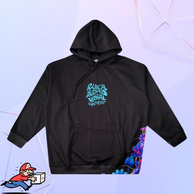 Official Lsdream Merch Radical Audio Visual Experience Rave Tour Hoodie