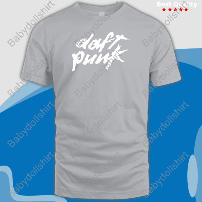 Official Daft Punk Merch Daft Punk Logo Tee